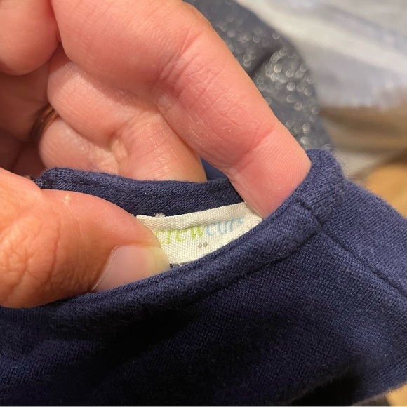 Crewcuts Factory Metallic Navy Dress - Picture 5 of 5